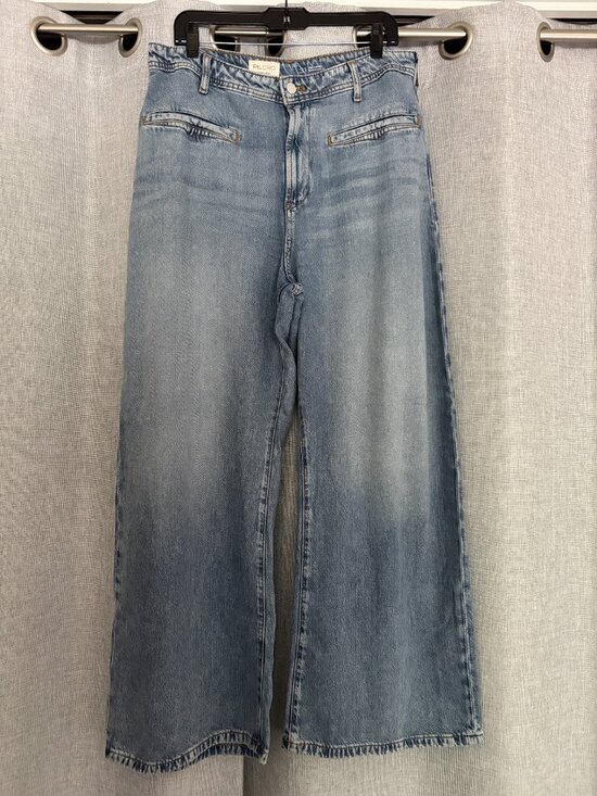 Pilcro Denim - Anthropologie - Pilcro Mid-Rise Wide Leg Jeans
